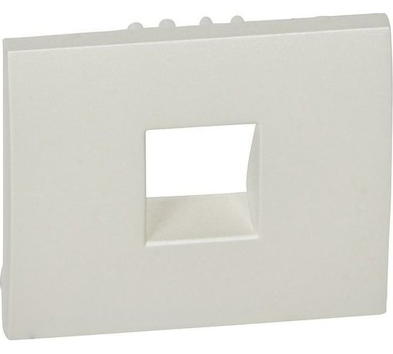 Лицевая панель Legrand Galea Life для телефонной розетки RJ11 и RJ ISDN Pearl 771595 1