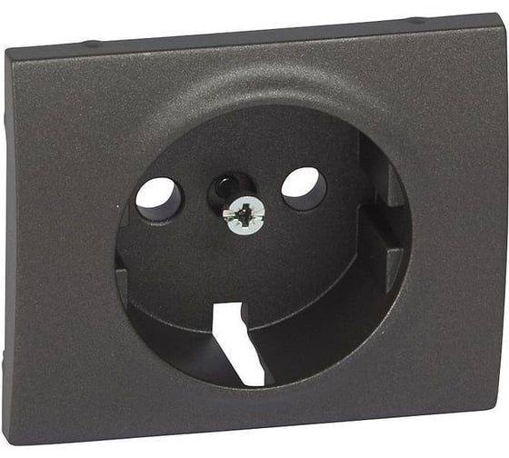 Лицевая панель Legrand Galea Life для розетки 2К+З Dark Bronze 771220 1