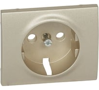 Лицевая панель Legrand Galea Life для розетки 2К+З Titanium 771420
