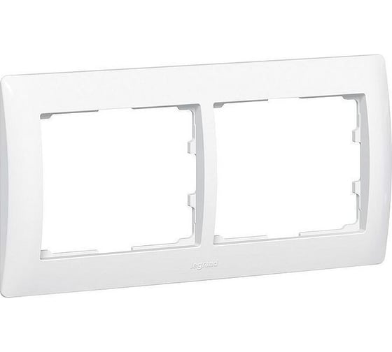 Рамка Legrand Galea Life 2 поста горизонтальный монтаж White 771002