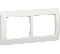 Рамка Legrand Galea Life 2 поста горизонтальный монтаж Pearl 771502
