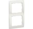 Рамка Legrand Galea Life 2 поста вертикальный монтаж Pearl 771506 1