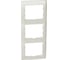 Рамка Legrand Galea Life 3 поста вертикальный монтаж Pearl 771507 1