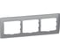 Рамка Legrand Galea Life 3 поста горизонтальный монтаж Aluminium 771303 1
