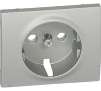 Лицевая панель Legrand Galea Life для розетки 2К+З Aluminium 771320