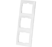 Трехпостовая вертикальная белая рамка TDM ELECTRIC Таймыр SQ1814-0027