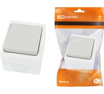 Выключатель TDM 1-кл. открытой установки IP54 10А "Вуокса" SQ1803-0001