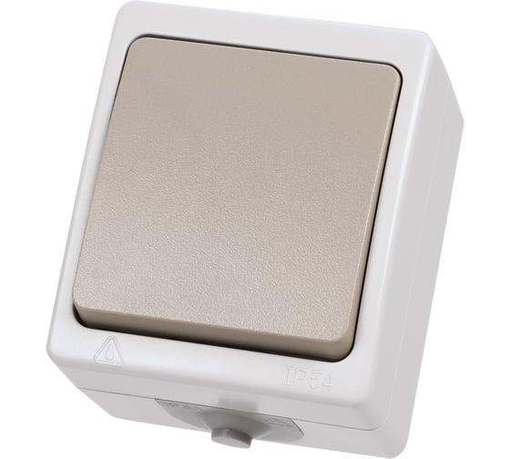 Выключатель TDM ELECTRIC 1-кл. открытой установки IP54 10А "Вуокса" SQ1803-0001