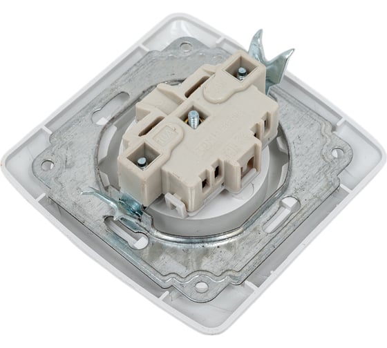 Розетка, белая 2П 10А 250В TDM ELECTRIC Онега SQ1805-0015