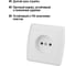 Розетка, белая 2П 10А 250В TDM ELECTRIC Онега SQ1805-0015 4