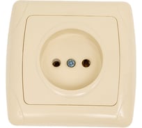 Розетка, слоновая кость 2П 10А 250В TDM ELECTRIC Онега SQ1805-0044