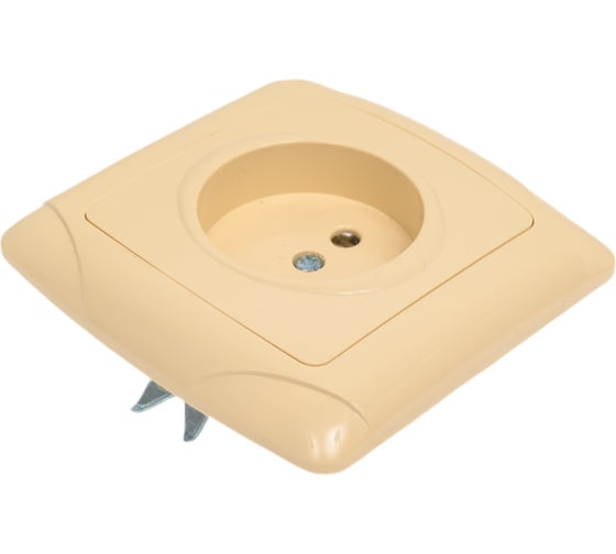Розетка, слоновая кость 2П 10А 250В TDM ELECTRIC Онега SQ1805-0044