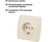 Розетка с заземлением 16А 250В слоновая кость "Онега" TDM ELECTRIC SQ1805-0045 4
