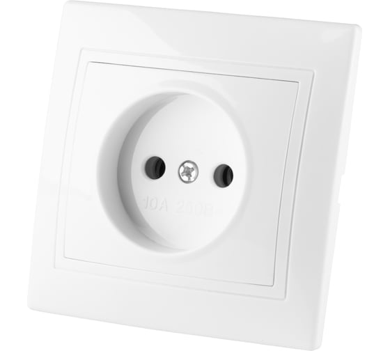 Розетка, белая 2П 10А 250В TDM ELECTRIC Таймыр SQ1814-0011 1