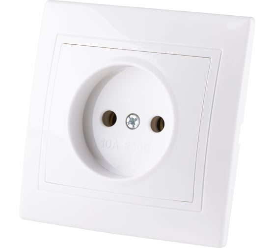 Розетка, белая 2П 10А 250В TDM ELECTRIC Таймыр SQ1814-0011