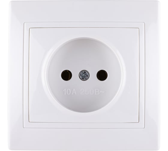 Розетка, белая 2П 10А 250В TDM ELECTRIC Таймыр SQ1814-0011