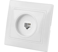 Телефонная розетка, белая RJ11 TDM ELECTRIC Таймыр SQ1814-0020