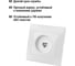 Телефонная розетка, белая RJ11 TDM ELECTRIC Таймыр SQ1814-0020 5