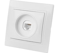 Компьютерная розетка, белая RJ45 TDM ELECTRIC Таймыр SQ1814-0021