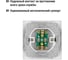 Телевизионная простая розетка, мама, белая, 0-2400 МГц TDM ELECTRIC Таймыр SQ1814-0022 6