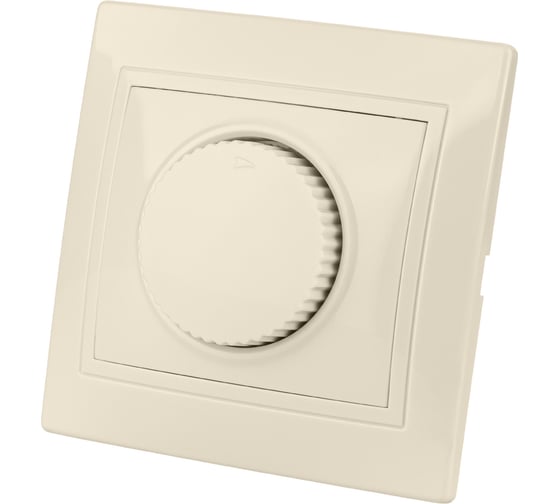 Поворотный светорегулятор, слоновая кость RL 600Вт TDM ELECTRIC ELECTRIC Таймыр SQ1814-0124 1