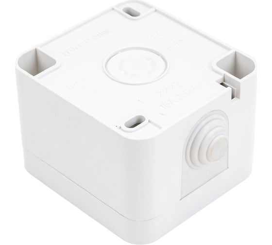 Розетка, белая 2П OУ IP44 10А TDM ELECTRIC Орель SQ1802-0004