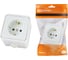 Розетка, белая 2П+З OУ IP44 16А TDM ELECTRIC Орель SQ1802-0005 1