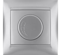 Светорегулятор RL 300 Вт TDM ELECTRIC серебристый металлик, серия "Лама" SQ1815-0209