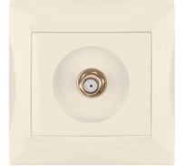 Розетка SAT F-разъем, слоновая кость 0-2400МГц TDM ELECTRIC Лама SQ1815-0121