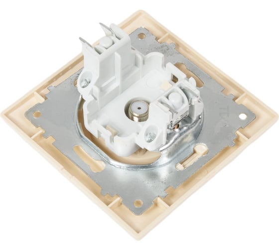 Розетка SAT F-разъем, слоновая кость 0-2400МГц TDM ELECTRIC Лама SQ1815-0121