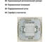 Трехклавишный выключатель TDM ELECTRIC слоновая кость Таймыр SQ1814-0103 6