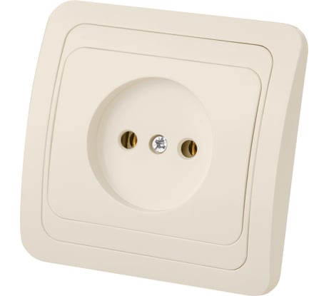 Розетка слоновая кость 10А серия "Валдай" TDM ELECTRIC SQ1804-0107