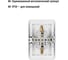 Двойная розетка, белая 2П+З 16А TDM ELECTRIC Валдай SQ1804-0010 5