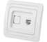 Телефонная розетка, белая RJ-11 TDM ELECTRIC Валдай SQ1804-0012 1