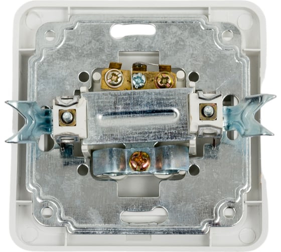 Телевизионная простая розетка, мама, белая 0-2400Гц TDM ELECTRIC Валдай SQ1804-0014