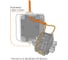 Розетка открытой установки 2П+З IP54 16А TDM ELECTRIC Вуокса SQ1803-0007 6