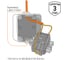 Двойная розетка горизонтальная открытой установки 2П+3 IP54 16А TDM ELECTRIC Вуокса SQ1803-0008 6