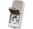 Двойная розетка вертикальная открытой установки 2П+3 IP54 16А TDM ELECTRIC Вуокса SQ1803-0009 1