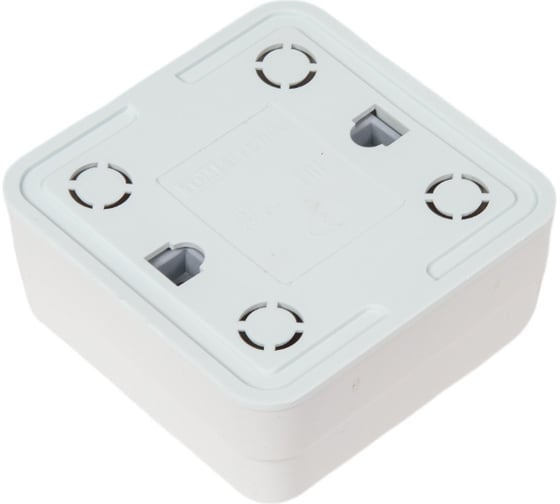 Розетка TDM ELECTRIC 2П открытой установки с защитными шторками IP20 10А, белый серия "Ладога" SQ1801-0059