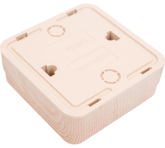 Розетка TDM ELECTRIC TФ (RJ-11) открытой установки IP20, сосна, серия "Ладога" SQ1801-0057