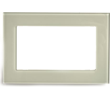 2-местная рамка STEKKER (без перемычки), GFR00-7012-07, серия Катрин, дымчатый 49041