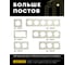 2-местная рамка STEKKER (без перемычки), GFR00-7012-07, серия Катрин, дымчатый 49041 5