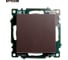 1-клавишный механизм выключателя STEKKER GLS10-7103-04, 250V, 10А, серия Катрин, шоколад 49020 8