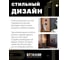 1-местная розетка без заземления (механизм) STEKKER GLS10-7109-04, 250V, 10А с защитной шторкой, серия Катрин, шоколад 49025 3