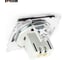 2-местная USB розетка (механизм) STEKKER GLS10-7115-04, 250B, 2,1А, серия Катрин, шоколад 49027 11