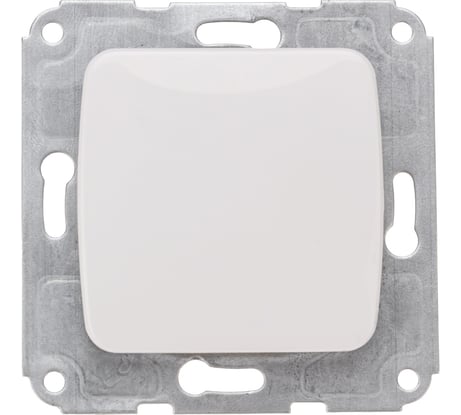 Одноклавишный механизм выключателя KRANZ скрытой установки 10а белый KR-78-0200