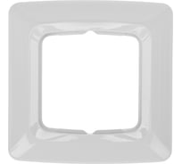 1-я горизонтальная рамка KRANZ белый KR-78-0225