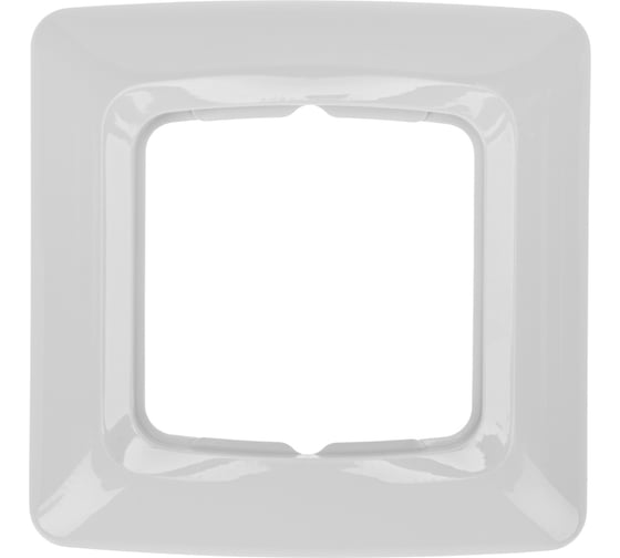 1-я горизонтальная рамка KRANZ белый KR-78-0225 1