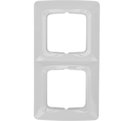 Рамка KRANZ 2-постовая, белый KR-78-0226