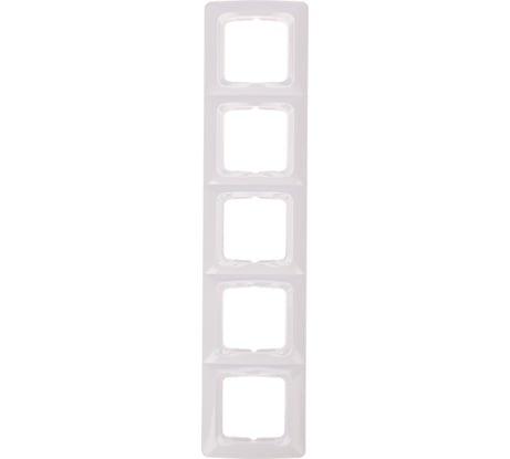 5-я горизонтальная рамка KRANZ белый KR-78-0229
